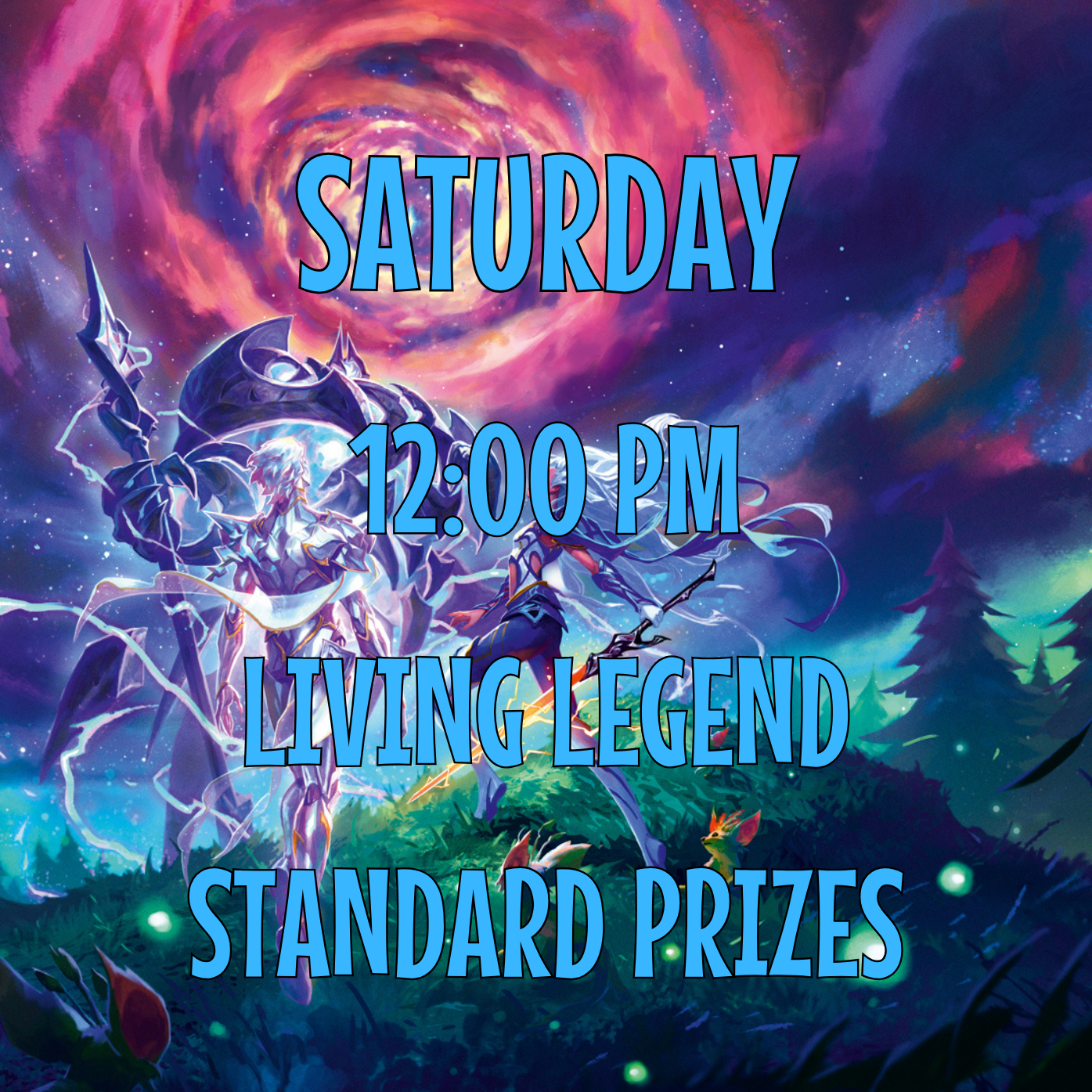 12:00PM Saturday Living Legend