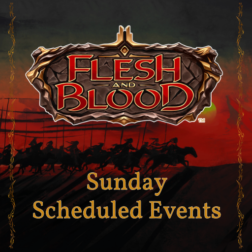 Sunday Scheduled Events