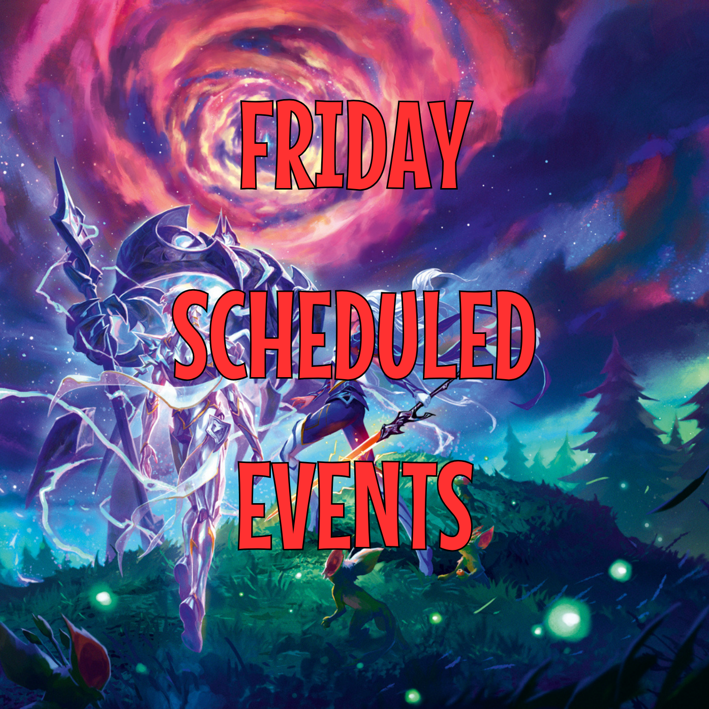 Calling Edinburgh Friday Scheduled Events