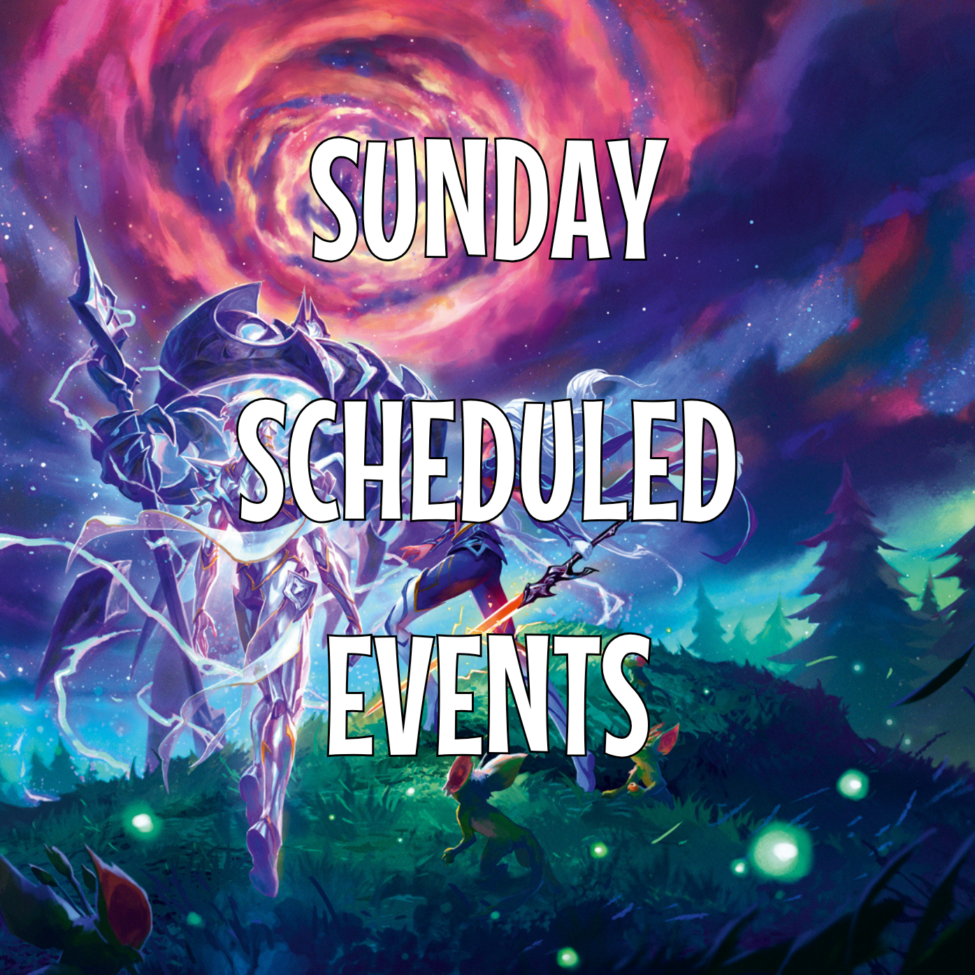 Calling Edinburgh Sunday Scheduled Events