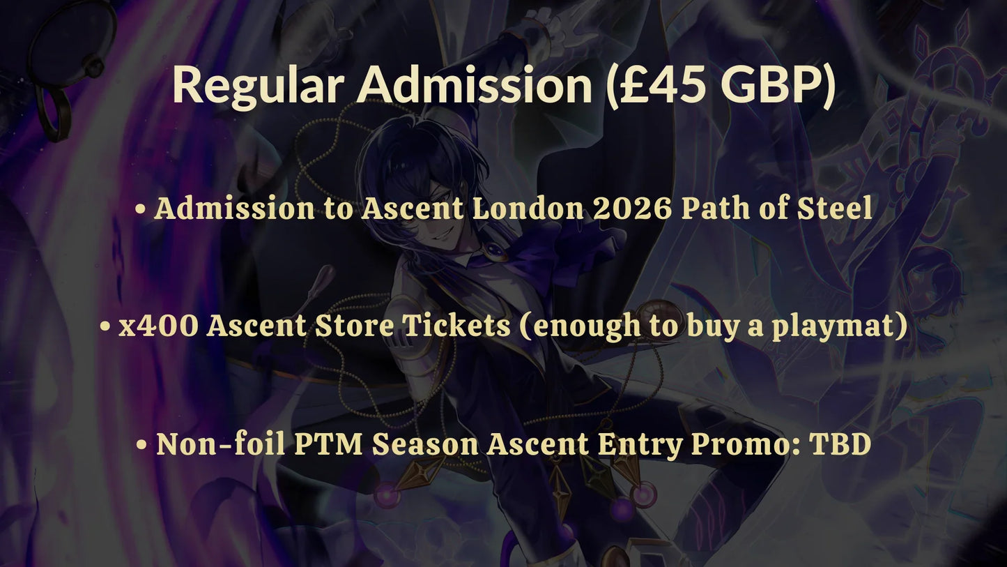 Grand Archive Ascent London Packages - LR Events