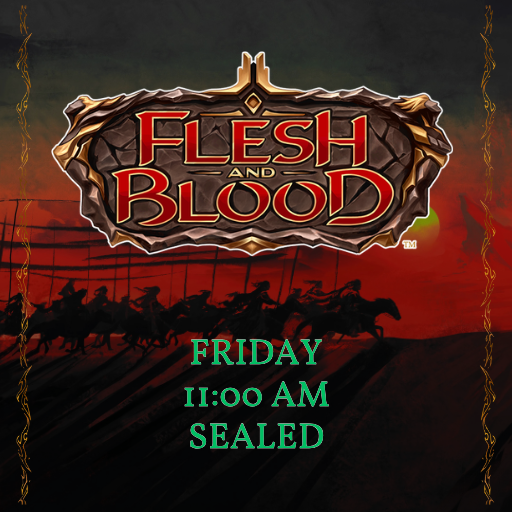 Friday | 11:00 am | Sealed The Hunted | Double Tix