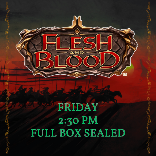 Friday | 2:30 pm | Full Box Sealed The Hunted | Standard Tix