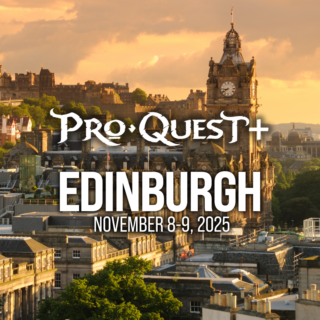 ProQuest + Edinburgh