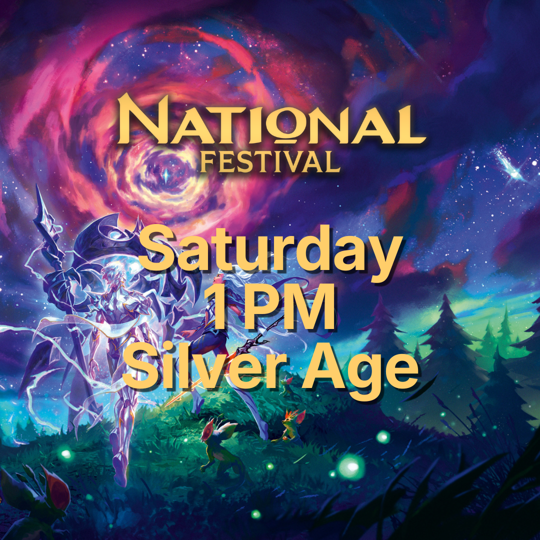 Flesh and Blood - National Festival 2026 - Saturday - 1:00 PM Silver Age