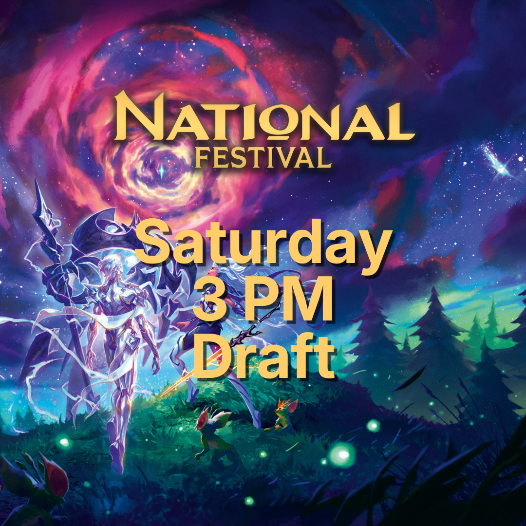 Flesh and Blood - National Festival 2026 - Saturday - 3:00 PM Draft